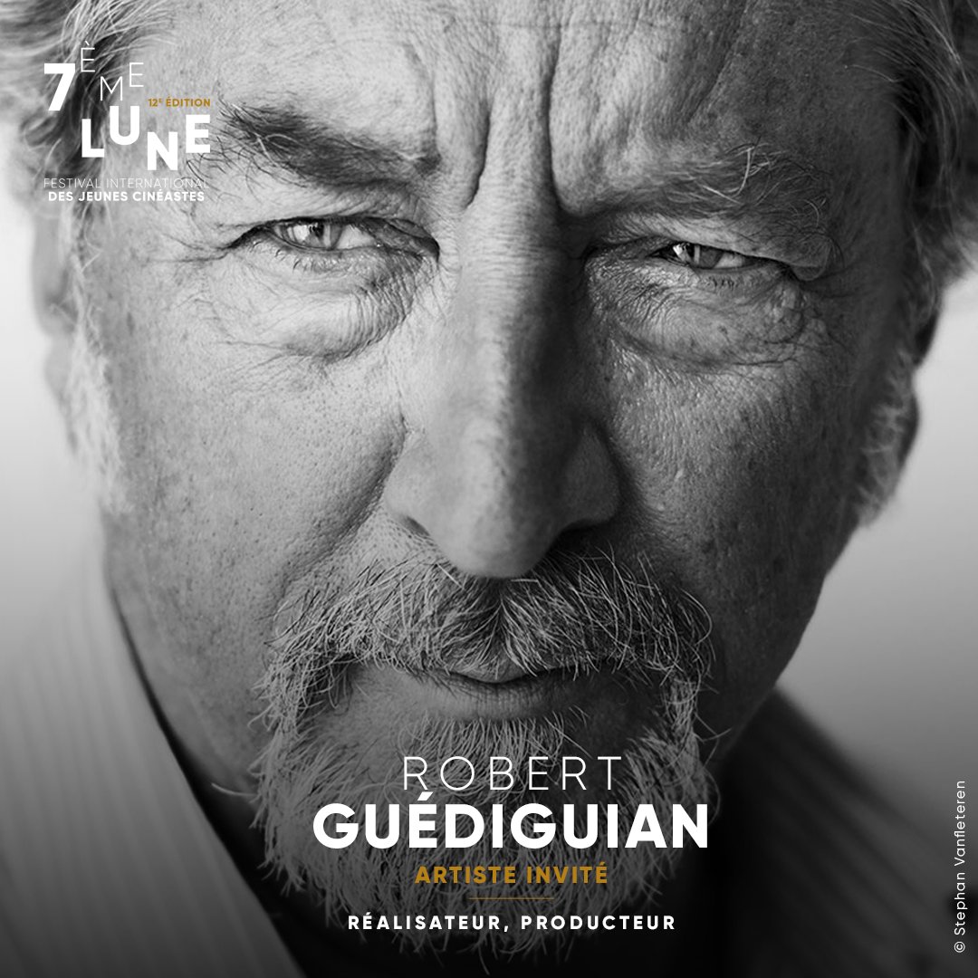 🚨 𝐀𝐫𝐭𝐢𝐬𝐭𝐞 𝐢𝐧𝐯𝐢𝐭𝐞́  

Nous sommes heureux-ses de vous annoncer que nous recevrons 𝐥𝐞 𝐜𝐢𝐧𝐞́𝐚𝐬𝐭𝐞 𝐑𝐨𝐛𝐞𝐫𝐭 𝐆𝐮𝐞́𝐝𝐢𝐠𝐮𝐢𝐚𝐧 dans le cadre de la 12ème édition du festival 7ème Lune qui se déroulera 𝐝𝐮 𝟏𝟎 𝐚𝐮 𝟏𝟓 𝐚𝐯𝐫𝐢𝐥 𝐩𝐫𝐨𝐜𝐡𝐚𝐢𝐧