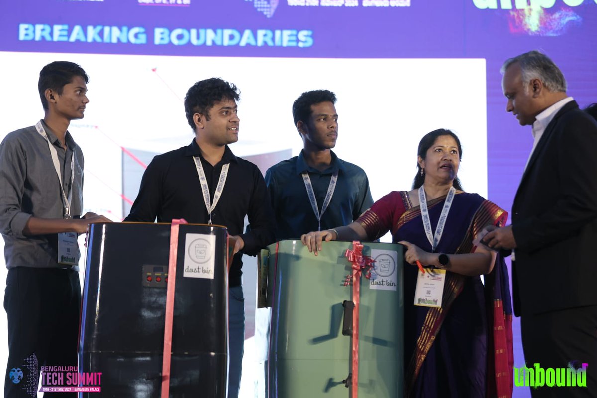 Dostbin4u's tweet image. Grateful to Honourable minister, Shri Priyank Kharge for spear heading Startup Karnataka Elevate which funded our Innovation
visit:linkedin.com/feed/update/ur…
#Dostbin #TechSummit2024 #InnovationForSustainability #WasteManagement #PriyankKharge #StartupKarnataka #StartupMahakumbh2025