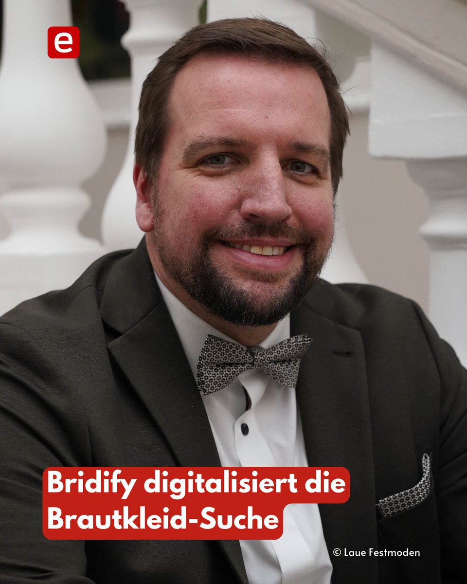 Wenn die Partnersuche per Swipe funktioniert, sollte auch die Suche nach einem Brautkleid so möglich sein, sagte sich Festmoden-Händler Henning Laue. Die von ihm initiierte App <a href="/Bridify/">Bridify</a> bietet eine umfangreiche Brautkleid-Datenbank: lnkd.in/edarf8DN