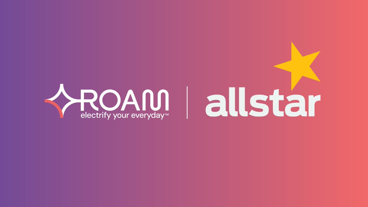 Roam (@roam_charging) on Twitter photo We're proud to be partnering with <a href="/AllstarFuelCard/">Allstar Business Solutions</a>, adding our Roam charge points to their network β helping even more businesses charge with confidence. β‘
Explore how Roam is driving the future of business charging:
π roamcharging.com
#RoamCharging #Allstar We're proud to be partnering with <a href="/AllstarFuelCard/">Allstar Business Solutions</a>, adding our Roam charge points to their network β helping even more businesses charge with confidence. β‘
Explore how Roam is driving the future of business charging:
π roamcharging.com
#RoamCharging #Allstar