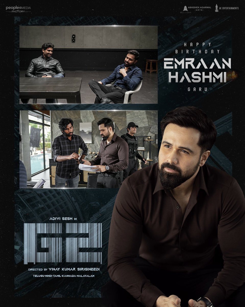 Vinay Kumar Sirigineedi (@vinaykumar7121) on Twitter photo It’s been an absolute blast and a true joy working with you sir.
Wishing you a very happy birthday <a href="/emraanhashmi/">Emraan Hashmi</a> ❤️ It’s been an absolute blast and a true joy working with you sir.
Wishing you a very happy birthday <a href="/emraanhashmi/">Emraan Hashmi</a> ❤️
