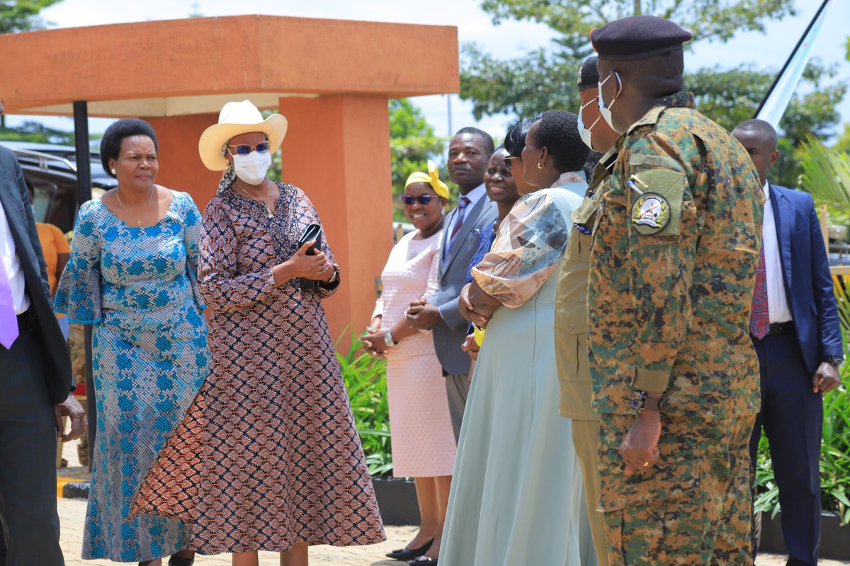 #6AHEC The Guest of Honor who is the  First Lady and Minister of Education&amp; Sports, Hon. Janet K. Museveni arriving at the 6th Annual Higher Education Conference held at Hotel Triangle, Mbarara City on 24th March 2025.