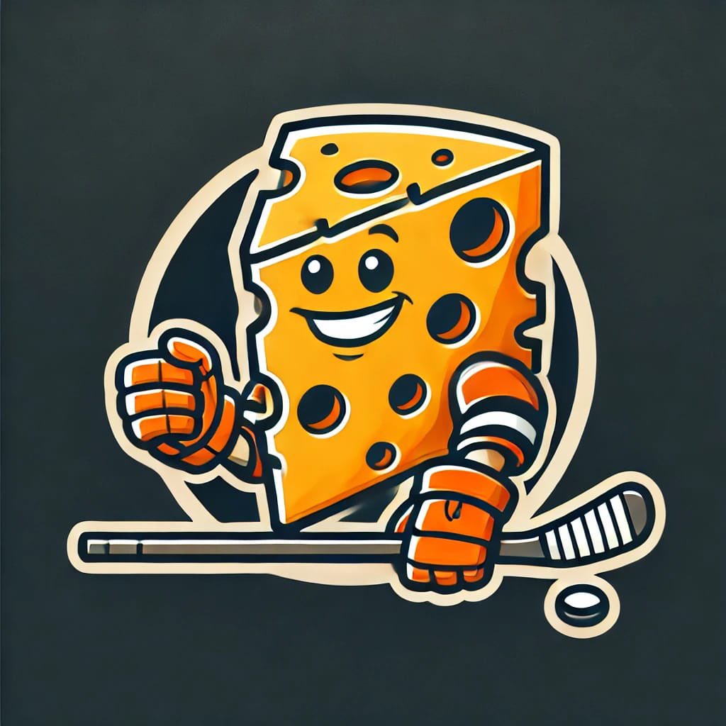 It’s the most wonderful time of the year ……. It’s #Cheddar playoff hockey !!!! 
🧀 🏒 🥅