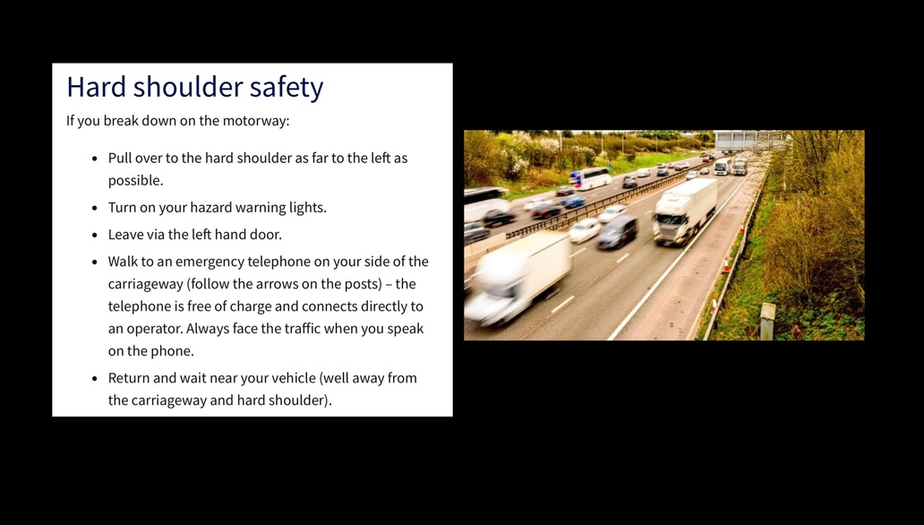 *MOTORWAY SAFETY*
We want you to be safe on the roads - follow this link for some advice on driving safely on Motorways - 
orlo.uk/tFBR6 🚗