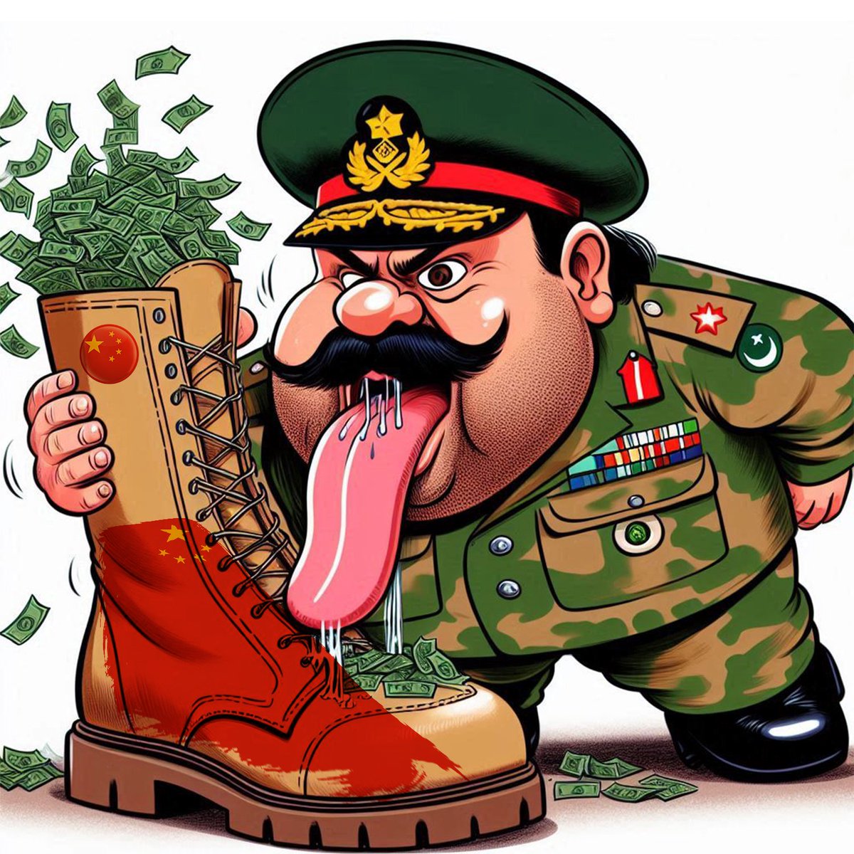When loyalty is bought, sovereignty is sold. Pakistan’s generals bow to foreign masters while the nation drowns in debt. Kneeling for dollars, marching over the people.
#PakistanNationalDay #PakistanResolutionDay #23March