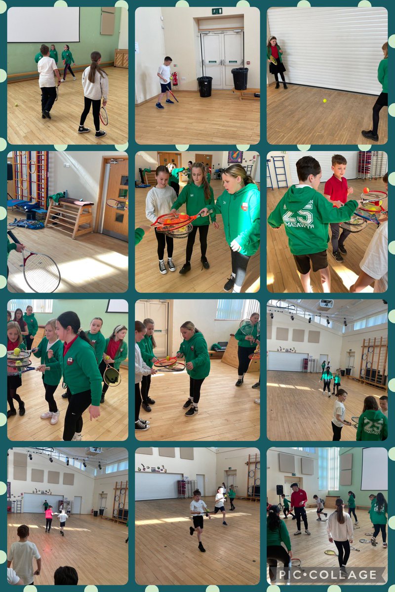 Sesiwn hwyl bore ‘ma i ddosbarth Eryr yn ein 3ydd gwers tenis. Pawb wedi mwynhau ymarfer sgiliau rali a syrfio gwahanol. Da iawn wir! 🎾🏓
Diolch <a href="/WrexhamTC/">Wrexham Tennis & Padel Centre</a>