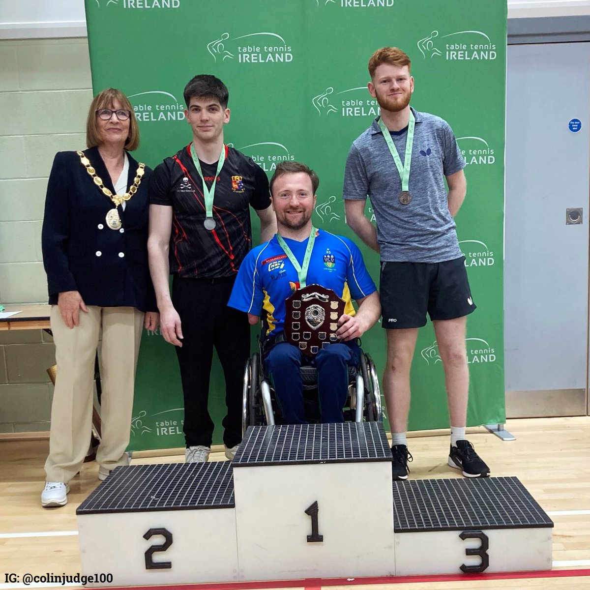 University College Dublin (@ucddublin) on Twitter photo 🧑🎓🏓 National Title: Retained! Congratulations to former UCD Ad Astra Academy scholar and Actuary & Financial Studies graduate Colin Judge on the successful defence of his National Para Table Tennis title.
🤞 Best of luck to <a href="/ColinJudge95/">Colin Judge PLY</a> as he returns to the international 🧑🎓🏓 National Title: Retained! Congratulations to former UCD Ad Astra Academy scholar and Actuary & Financial Studies graduate Colin Judge on the successful defence of his National Para Table Tennis title.
🤞 Best of luck to <a href="/ColinJudge95/">Colin Judge PLY</a> as he returns to the international