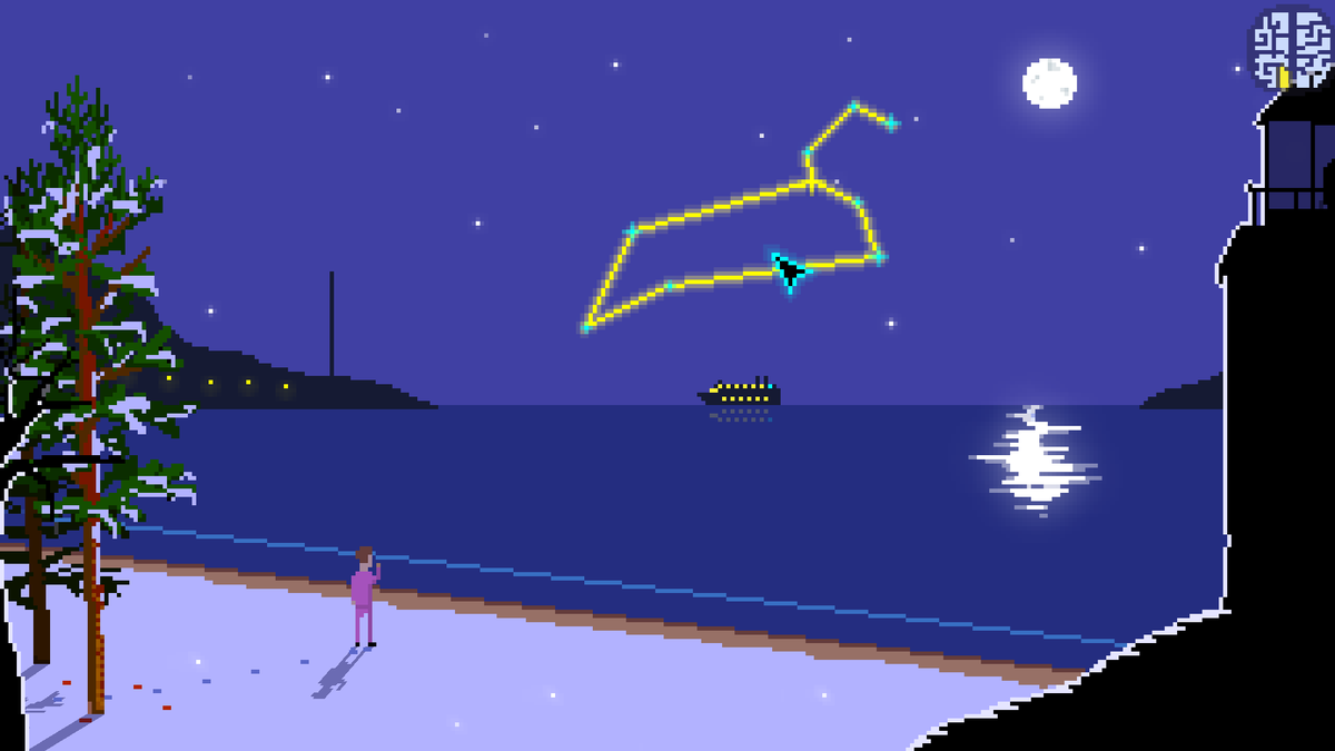 m_ekebom's tweet image. I live on a small island somewhere in the Nordic archipelago🇦🇽 and I&apos;m a #solodevsurvivor! 
I&apos;m making a #PointAndClick about what I know best: Being stuck on a small island. And saunas. 
It&apos;s called &quot;The M/S Cornelia II Incident&quot;🌕