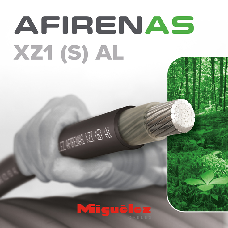 Rendimiento sostenible: así es nuestro nuevo cable AFIRENAS XZ1 (S) Al
👉bit.ly/4iYPhlv

Solución innovadora que combina
⚡️eficiencia
🦺seguridad 
🌳y sostenibilidad

Opción óptima para
🧵redes de distribución
🏭instalaciones industriales 
☀️y proyectos fotovoltaicos.