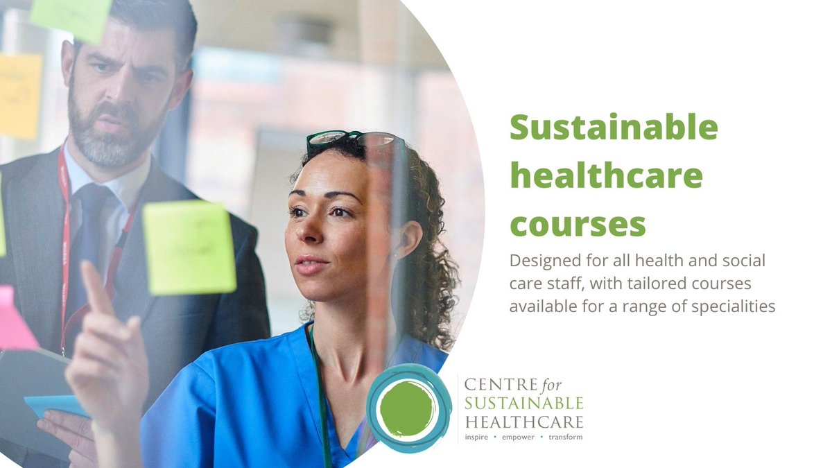 SusHealthcare's tweet photo. 📚 Looking for a unique learning experience? Our expert-led courses equip you to make a tangible difference in sustainable healthcare. 🌍 Find a full list of courses and dates here: https://t.co/ZDNKl3Uhqf #ExpertLearning #SustainableHealthcare #GreenCareEducation https://t.co/xg1A88O7JY