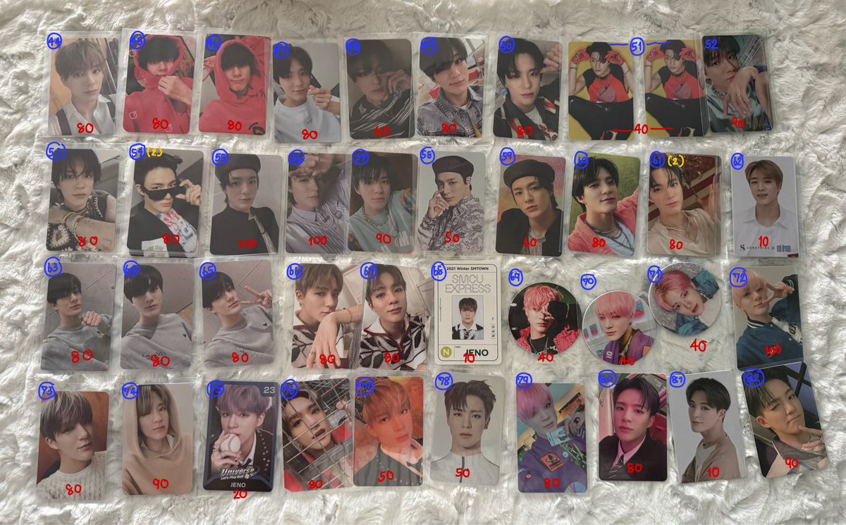 dghnuts_'s tweet image. pls,rt (สุ่มแจก 100 บาท)
♡ การ์ดเจโน่ jeno
♡ ราคาสีแดงตามรูป สนใจทักเดมแจ้งเลขได้เลยค่า
♡ การ์ดสะสมส่วนตัว ของแท้ทุกใบ ส่วนมากไม่มีตำหนิ การ์ดอาจจะมีรอยทั่วไปตามลักษณะการ์ด
📦 emsเหมา 50฿
#ตลาดนัดnctdream #ตลาดนัดอซท #ตลาดนัดnct