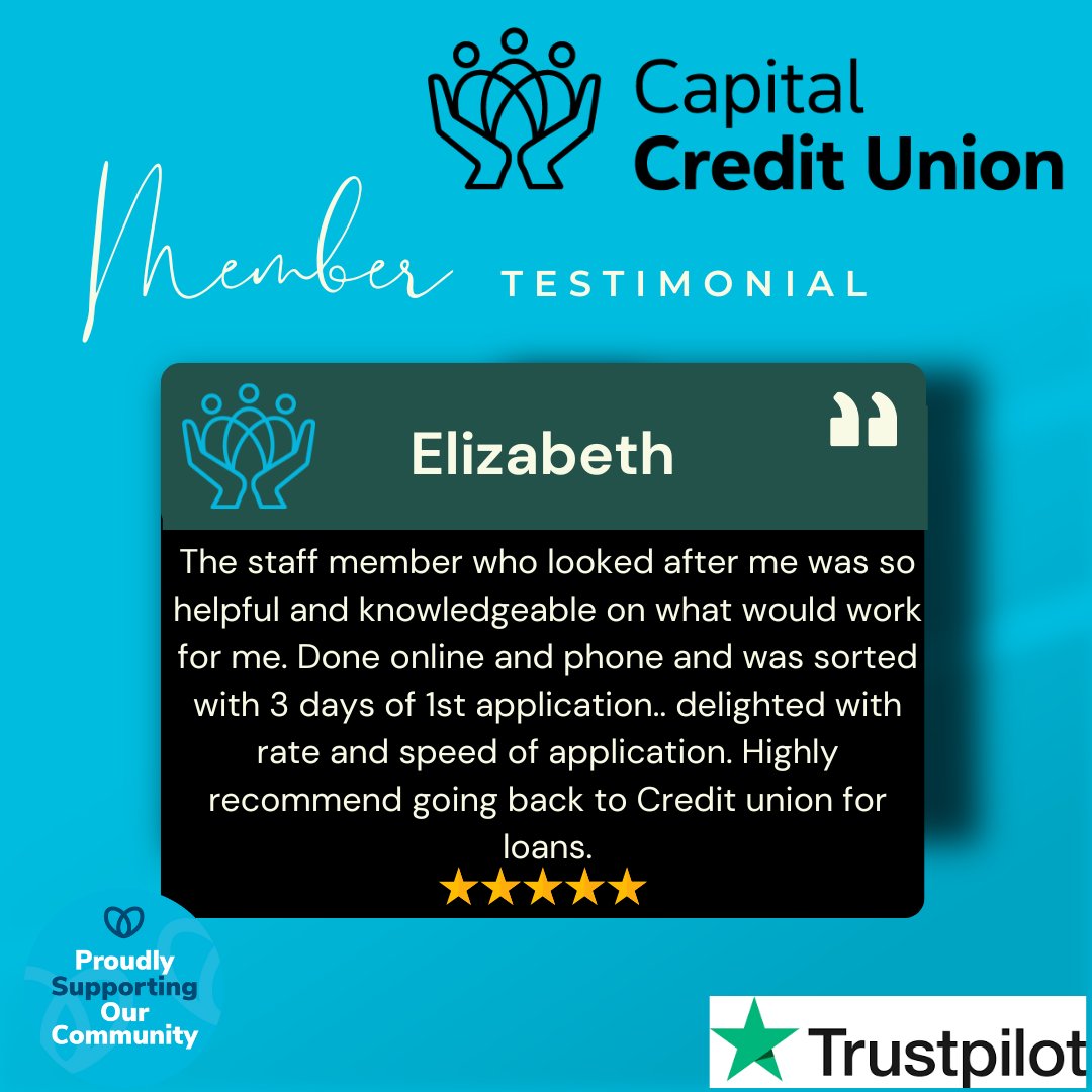 We’re so glad to hear you had a great experience! Helping our members with fast, hassle-free loans is our priority. We appreciate your support and look forward to assisting you again in the future! 🚗💙
