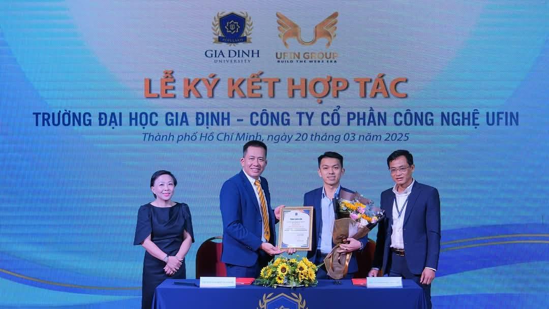 UFIN Group sincerely thanks Doanh Chủ Newspaper for their attention, support, and coverage of the cooperation event between UFIN Group and Gia Dinh University through the article:
UFIN Group signs MOU with Gia Dinh University to expand career opportunities for students in the