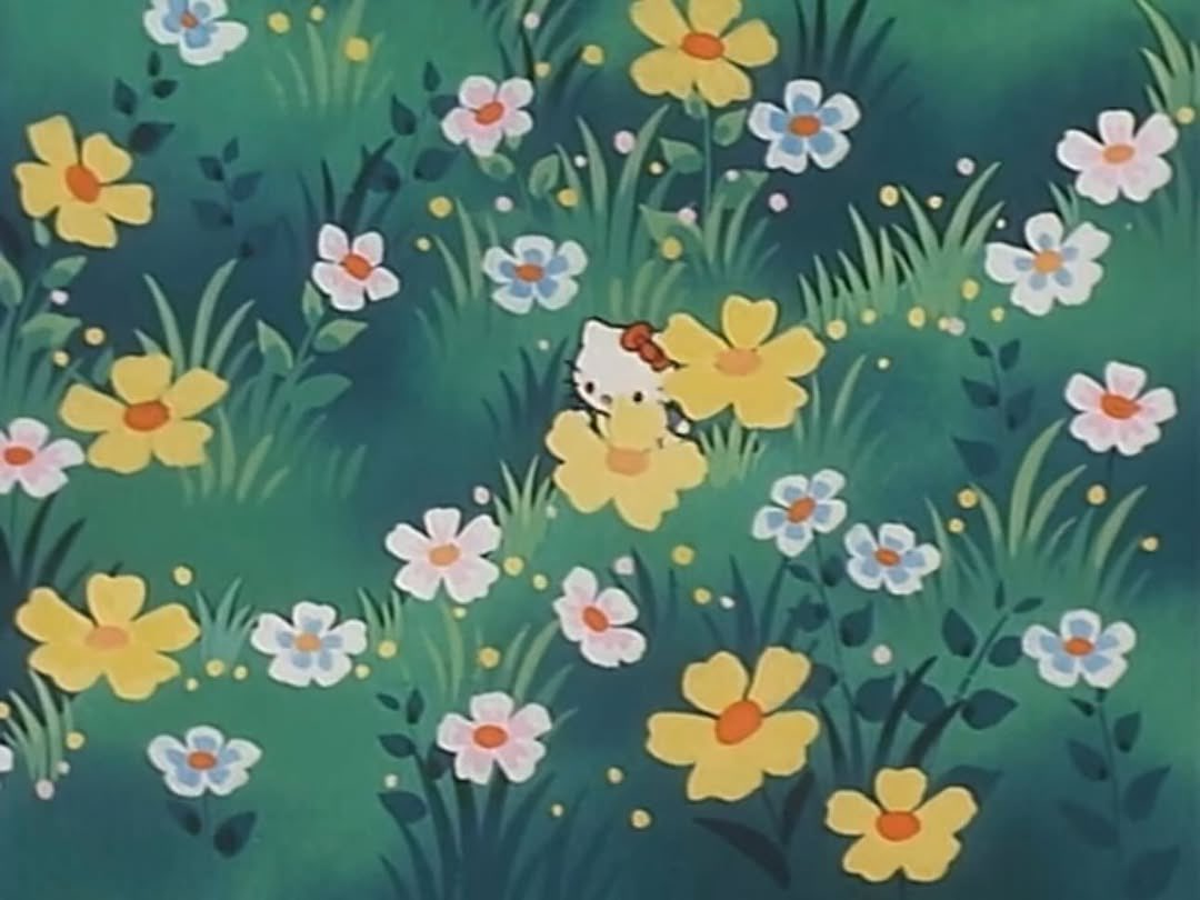 daiIysanrio's tweet image. Hello Kitty in Alice in Wonderland (1991) 💖