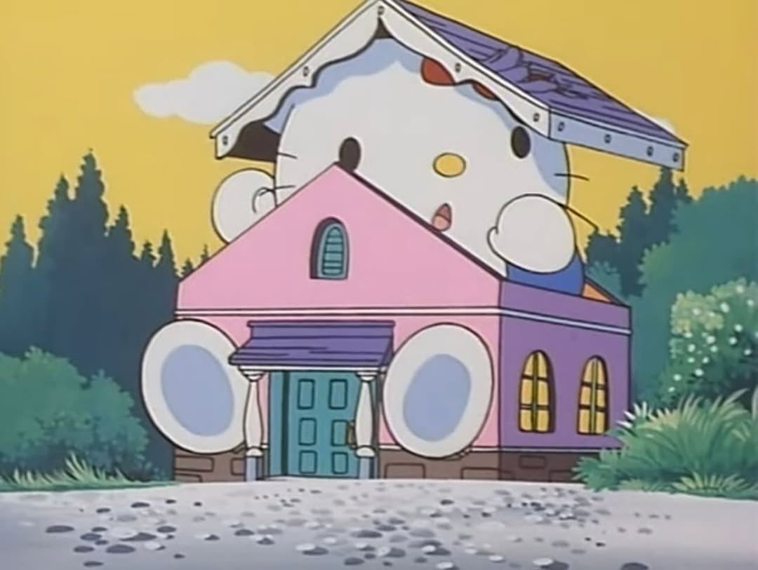 daiIysanrio's tweet image. Hello Kitty in Alice in Wonderland (1991) 💖