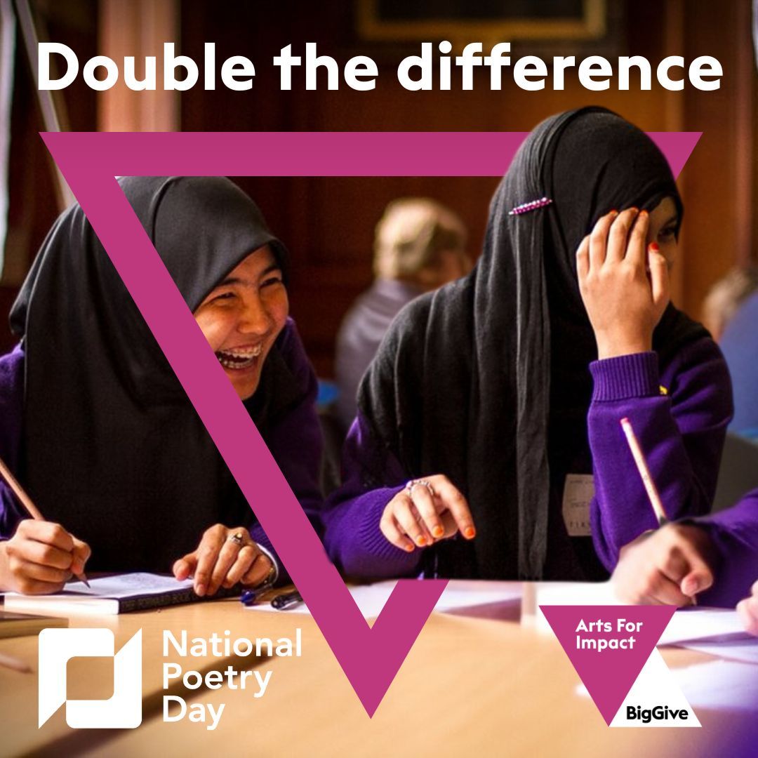🚨 24 HOURS LEFT! 🚨

It’s Big Give Week, and we need YOUR help! From now until 12 noon tomorrow (Tuesday 25 March), every donation you give will be matched and *doubled* by <a href="/BigGive/">Big Give</a>!💓

Donate now via buff.ly/cdoA9Gc before time runs out! ⏰
#BigGive #NationalPoetryDay›