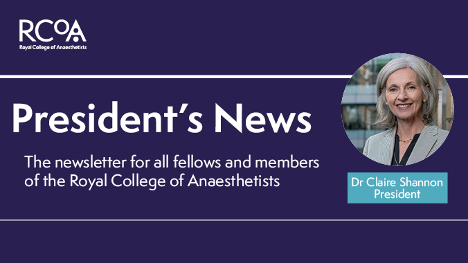 The latest issue of President's News is out now. Please check your inboxes for all the latest news from the College. 

This month's newsletter includes👇

🔹 Forthcoming 2025 Census
🔹 Response to NHSE announcement
🔹 Piloting new exam formats
🔹 CPOC opportunities