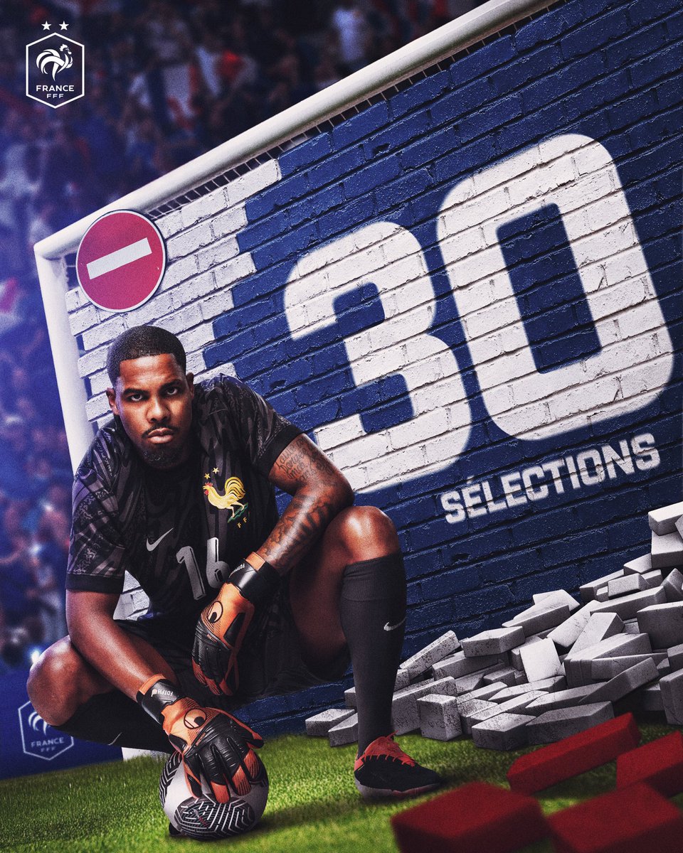 𝐌𝐀𝐆𝐈𝐂 𝐌𝐈𝐊𝐄 🦅💙

Il a fêté de la plus belle des manières sa 𝟑𝟎𝐞 𝐬𝐞́𝐥𝐞𝐜𝐭𝐢𝐨𝐧 en Bleu ! Clean sheet + 2 arrêts décisifs lors de la séance de tirs au but 💪⛔️

#FRACRO #FiersdetreBleus