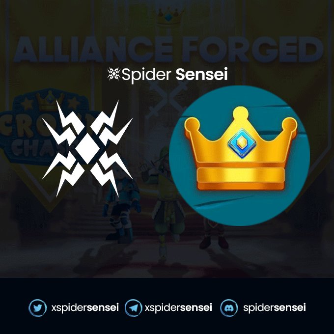Spider Sensei (@xspidersensei) on Twitter photo Take your Crown, claim glory, make history.
Thanks for the collab π€ <a href="/CrownChaserGame/">Crown Chaser π</a> Take your Crown, claim glory, make history.
Thanks for the collab π€ <a href="/CrownChaserGame/">Crown Chaser π</a>
