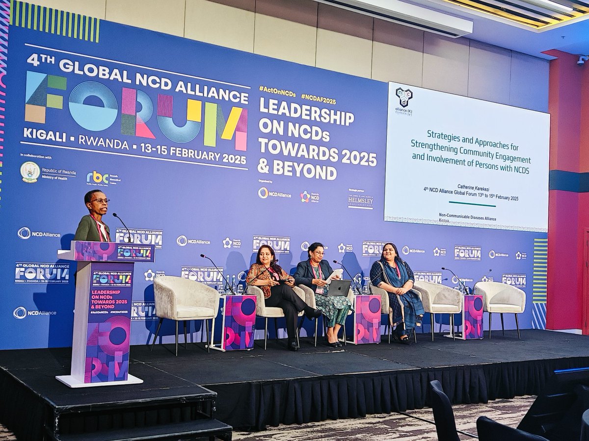 Healthy India Alliance (@hia_ncd) on Twitter photo <a href="/HIA_NCD/">Healthy India Alliance</a> and <a href="/NCDAllianceKe/">NCD Alliance Kenya</a> led a session at #NCDAF2025 Kigali on "Applying an Equity Lens to Strengthen the Involvement of #PLNCDs," emphasizing the importance of equity in #NCD care and identifying actionable solutions.
➡️Stay tuned for the upcoming #Equityreports
<a href="/ncdalliance/">NCD Alliance</a> <a href="/HIA_NCD/">Healthy India Alliance</a> and <a href="/NCDAllianceKe/">NCD Alliance Kenya</a> led a session at #NCDAF2025 Kigali on "Applying an Equity Lens to Strengthen the Involvement of #PLNCDs," emphasizing the importance of equity in #NCD care and identifying actionable solutions.
➡️Stay tuned for the upcoming #Equityreports
<a href="/ncdalliance/">NCD Alliance</a>