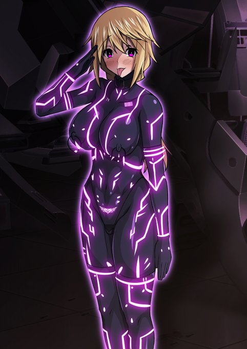 pixivリクエスト:らくがきプラン  その497
内容「以前、描かれていた洗脳改造済み天才牝便女のイラスの束さんが着ている淫紋ラバースーツに洗脳改造をシャルロット・デュノアにお願いします」 