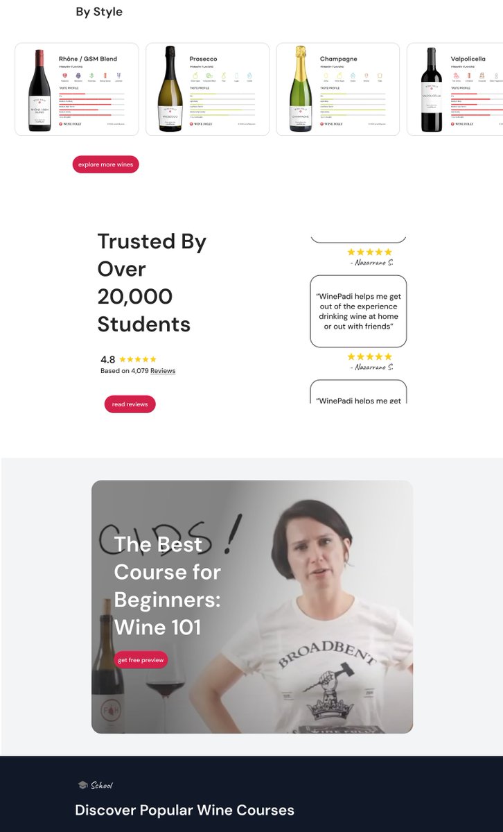 Aduratosin96's tweet image. 🚀 Milestone Unlocked! 🚀

Wine lovers, this one’s for you! 🍷 WinePadi – my 50th design out of 100 – is a fun, interactive, and engaging platform for wine enthusiasts, connoisseurs, and curious sippers. 🍇✨

#CristianoRonaldo #LabakeOlododo #UIUXDesign #WineLovers #WebDesign