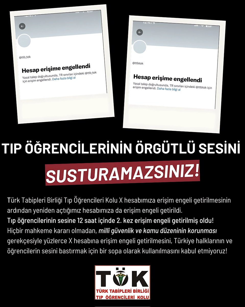 Tıp Öğrencilerinin Örgütlü Sesini Susturamazsınız!

Gençliğin mücadelesine yapılan saldırıları ve işkenceyi gündemleştirmek suç değildir. Hekimliğin etik zorunluluğudur!