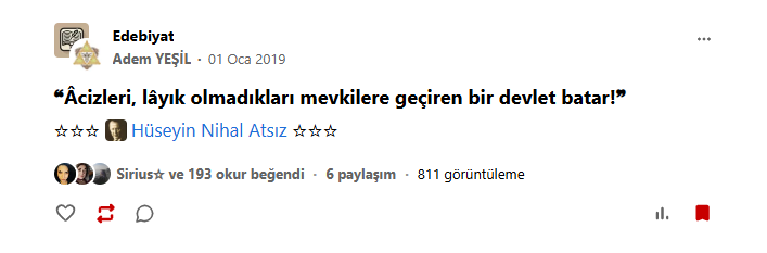 Adm_YSL's tweet photo. Şu anda Türk Milleti'ne gerçek anlamda hem fiziki hem de sosyal medya üzerinden psikolojik harp uygulanmakta!

Hiçbir ülke yoktur ki, kendi bünyesinde 50 bin vatandaşını acımasızca katledenlerin istekleri karşısında boyun eğsin ve öz evlatlarına zulmetsin!
 
#Türkiye #MansurYavaş https://t.co/BXs7WpiYoa