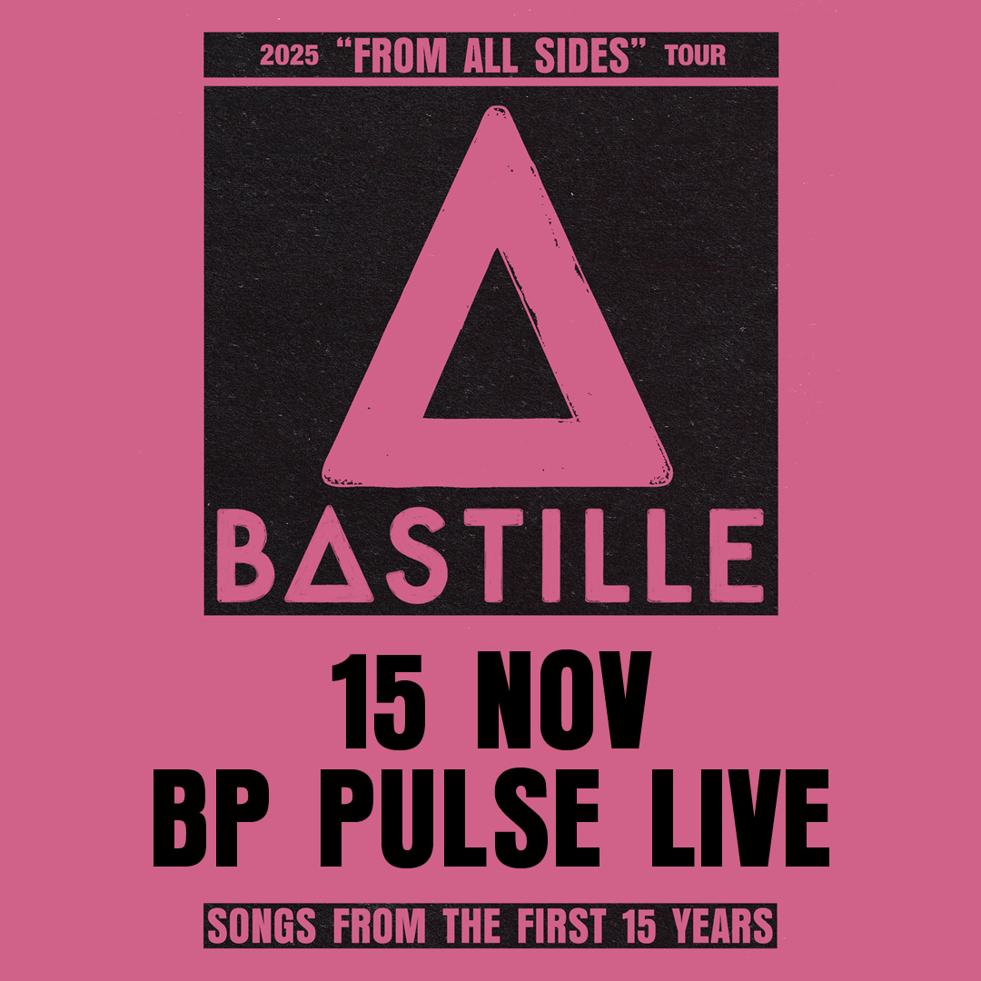 The Ticket Factory (@ticketfactory) on Twitter photo 🔥 Bastille are heading to <a href="/bppulseLIVE/">bp pulse LIVE</a> on 15 November, celebrating 'Songs From The First 15 Years’.
🎫 Tickets on sale 10am, Friday 28 March from w.axs.com/Rfwk50Vnfjq 🔥 Bastille are heading to <a href="/bppulseLIVE/">bp pulse LIVE</a> on 15 November, celebrating 'Songs From The First 15 Years’.
🎫 Tickets on sale 10am, Friday 28 March from w.axs.com/Rfwk50Vnfjq