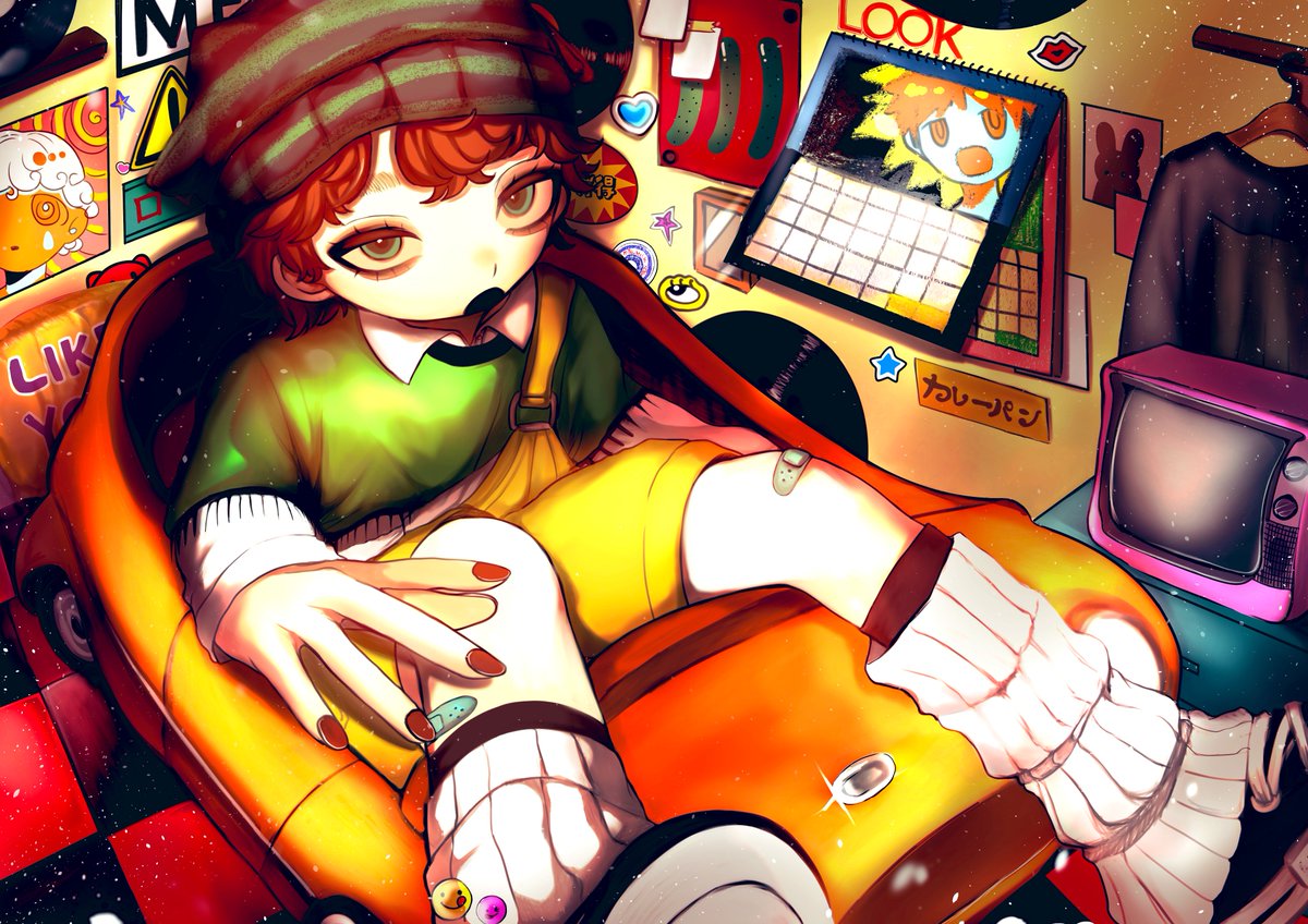 🚗³₃
 #oc  #illustration  #絵描きさんと繫がりたい