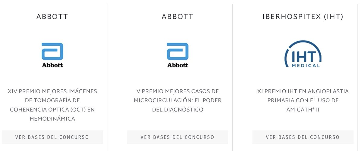 shci_sec's tweet photo. 📌Se acerca el 36 Congreso ACI-SEC 🗓️  (4-6 Junio)
▶️Recordatorio Premios Médicos! 
🗓️ Deadline 14Abril 
✅Mejor caso OCT, Microcirculación, Amicath, Shockwave, Lambre, Coregistro, Hydra, Flowtriever y mucho más!
@belcid7 @jmmoreiras @teresabastante @StructuralBCN https://t.co/SHEzpcjHCA