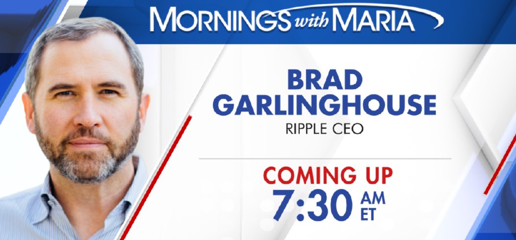 Maria Bartiromo (@mariabartiromo) on Twitter photo GM we are talking #crypto join us now <a href="/MorningsMaria/">Mornings with Maria</a> <a href="/FoxBusiness/">FOX Business</a> join us for my #Exclusive w <a href="/bgarlinghouse/">Brad Garlinghouse</a> next + @KENNYPOLCARI
@CHERYLCASONE
@BRIANNALYMAN2
@FEDERATEDHERMES
@ALINEJADMASIH
@KATRINACAMPINS
@VERDENCE
@HEYTAMMYBRUCE
@STOVALLCFRA
@NDGODFREAD
@BOLOUDON GM we are talking #crypto join us now <a href="/MorningsMaria/">Mornings with Maria</a> <a href="/FoxBusiness/">FOX Business</a> join us for my #Exclusive w <a href="/bgarlinghouse/">Brad Garlinghouse</a> next + @KENNYPOLCARI
@CHERYLCASONE
@BRIANNALYMAN2
@FEDERATEDHERMES
@ALINEJADMASIH
@KATRINACAMPINS
@VERDENCE
@HEYTAMMYBRUCE
@STOVALLCFRA
@NDGODFREAD
@BOLOUDON