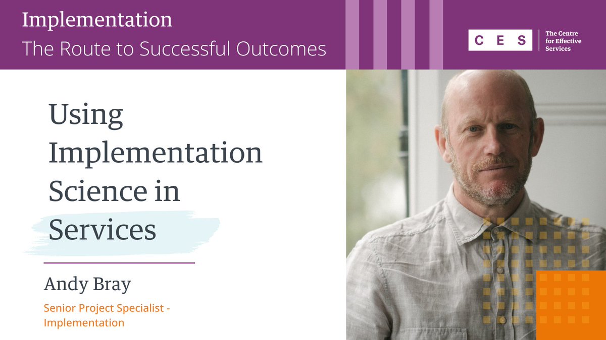 CES (@effectiveserv) on Twitter photo We have a new vlog series looking at the different ways #implementation can used as a route to successful outcomes.
1st up is Andrew Bray talking about implementation in services youtube.com/watch?v=zQzQll…
Sign up for our implementation training at effectiveservices.org/training-and-e… We have a new vlog series looking at the different ways #implementation can used as a route to successful outcomes.
1st up is Andrew Bray talking about implementation in services youtube.com/watch?v=zQzQll…
Sign up for our implementation training at effectiveservices.org/training-and-e…