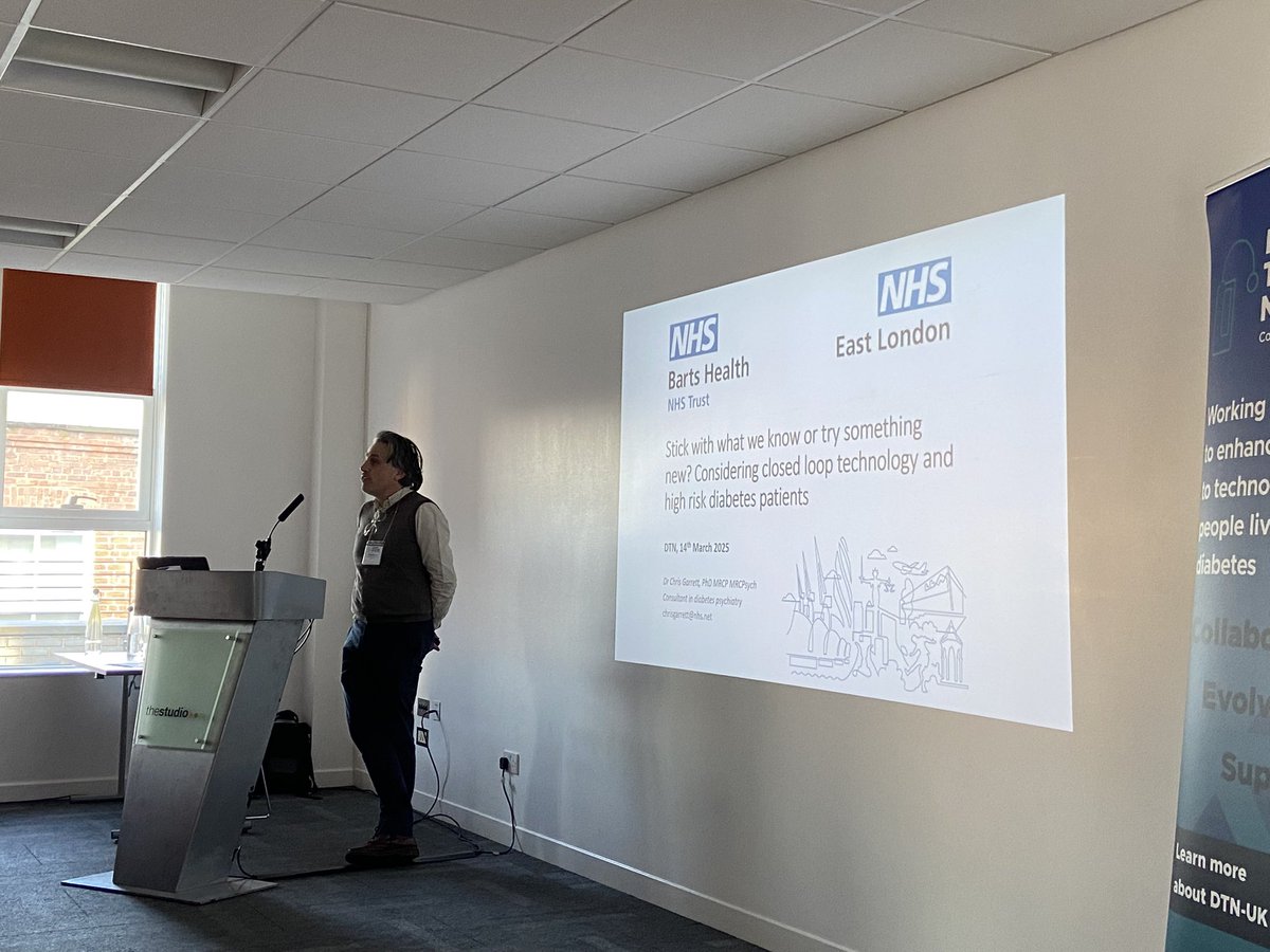Amy Jolley (@amybromilow) on Twitter photo Dr Chris Garrett exploring the topic of access to HCL systems in a high risk population. <a href="/DTN_UK/">Diabetes Technology Network UK DTN-UK</a> Manchester Dr Chris Garrett exploring the topic of access to HCL systems in a high risk population. <a href="/DTN_UK/">Diabetes Technology Network UK DTN-UK</a> Manchester