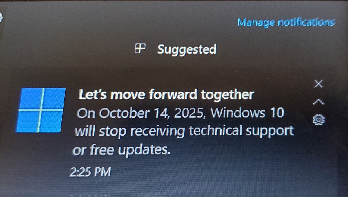 JivasTechnology's tweet image. Kwa watumiaji wa windows 🪟 10 Mambo ya Bure mwisho ni 14 mwezi wa Kumi mwaka huu.

Kuwa tayari kwa lolote.

Notification for all windows 10 users.