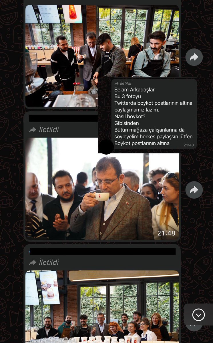 Espressolab. Boykotun b’si bile bu hale getirdi.