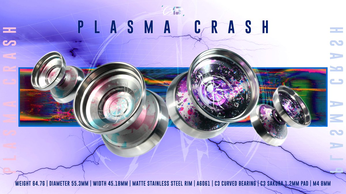 3月26日21時販売開始】 C3ヨーヨーデザイン 『プラズマクラッシュ』 新