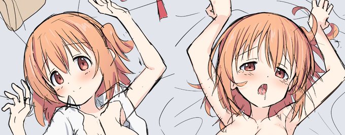 抱き枕カバー作りたいなーと思ってたのでちょっと描いてみてる… 