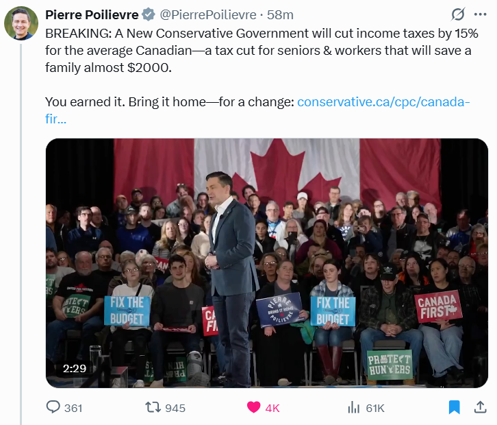 Pranav🇨🇦 (@pranavxe) on Twitter photo Thank you, <a href="/PierrePoilievre/">Pierre Poilievre</a>, for listening to my suggestion of cutting income tax by 15%! Hardworking Canadians deserve to keep more of their money. Looking forward to seeing this become a reality! 🇨🇦💪 #TaxRelief #PoilievreForPM #PierrePoilievreForPM
<a href="/CPC_HQ/">Conservative Party</a> Thank you, <a href="/PierrePoilievre/">Pierre Poilievre</a>, for listening to my suggestion of cutting income tax by 15%! Hardworking Canadians deserve to keep more of their money. Looking forward to seeing this become a reality! 🇨🇦💪 #TaxRelief #PoilievreForPM #PierrePoilievreForPM
<a href="/CPC_HQ/">Conservative Party</a>