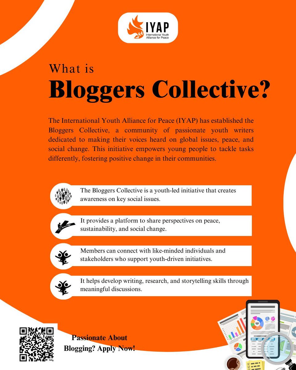 IYAP_org's tweet image. Passionate about blogging? Join Bloggers Collectie!

We’re looking for volunteer bloggers to share impactful stories &amp;amp; inspire change. 🌍✨ No experience? No worries—just bring your creativity &amp;amp; voice!

📌 Apply now: bit.ly/3XWwfUq 

#BloggersCollectie #WriteForChange
