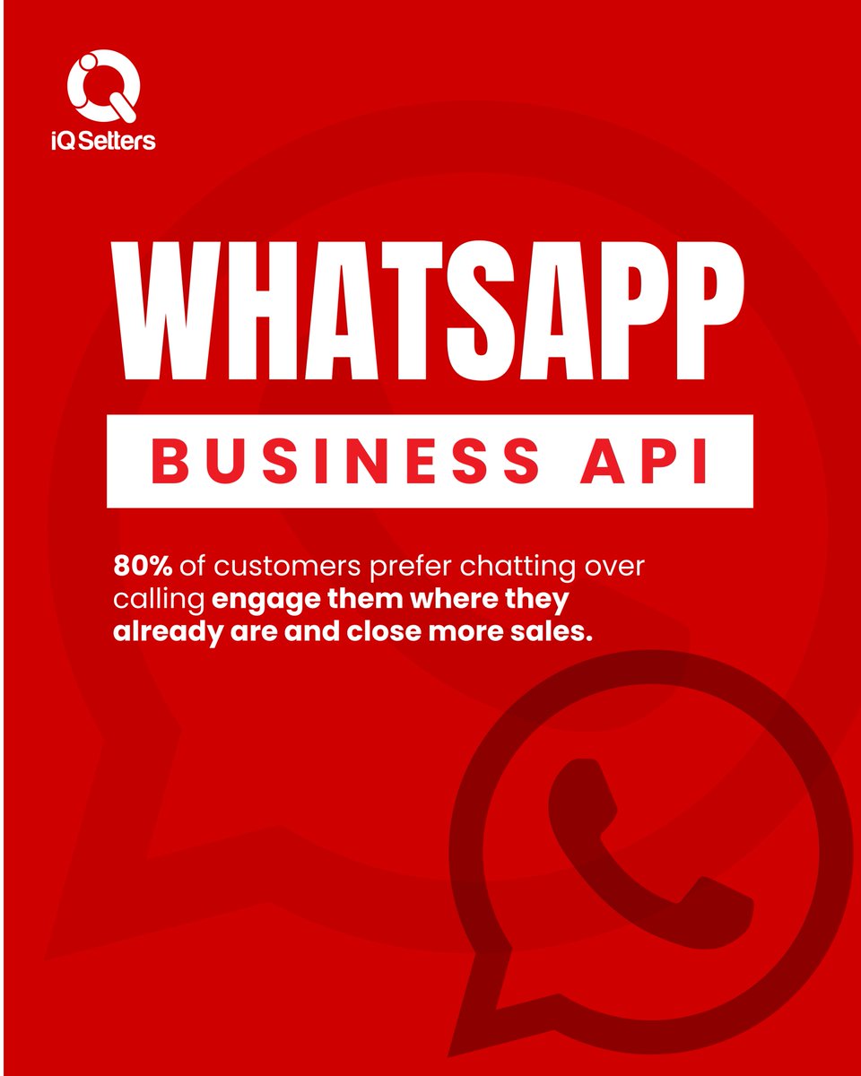 iq_setters's tweet photo. 📈 Our expertise also includes website analytics &amp; WhatsApp Business API, helping you make data-driven decisions and enhance customer engagement.

We don’t just develop — we set new standards in digital innovation.

#IQsetters #ITservices #ITsolutions #business #BestITservices https://t.co/XrDK6RKetO