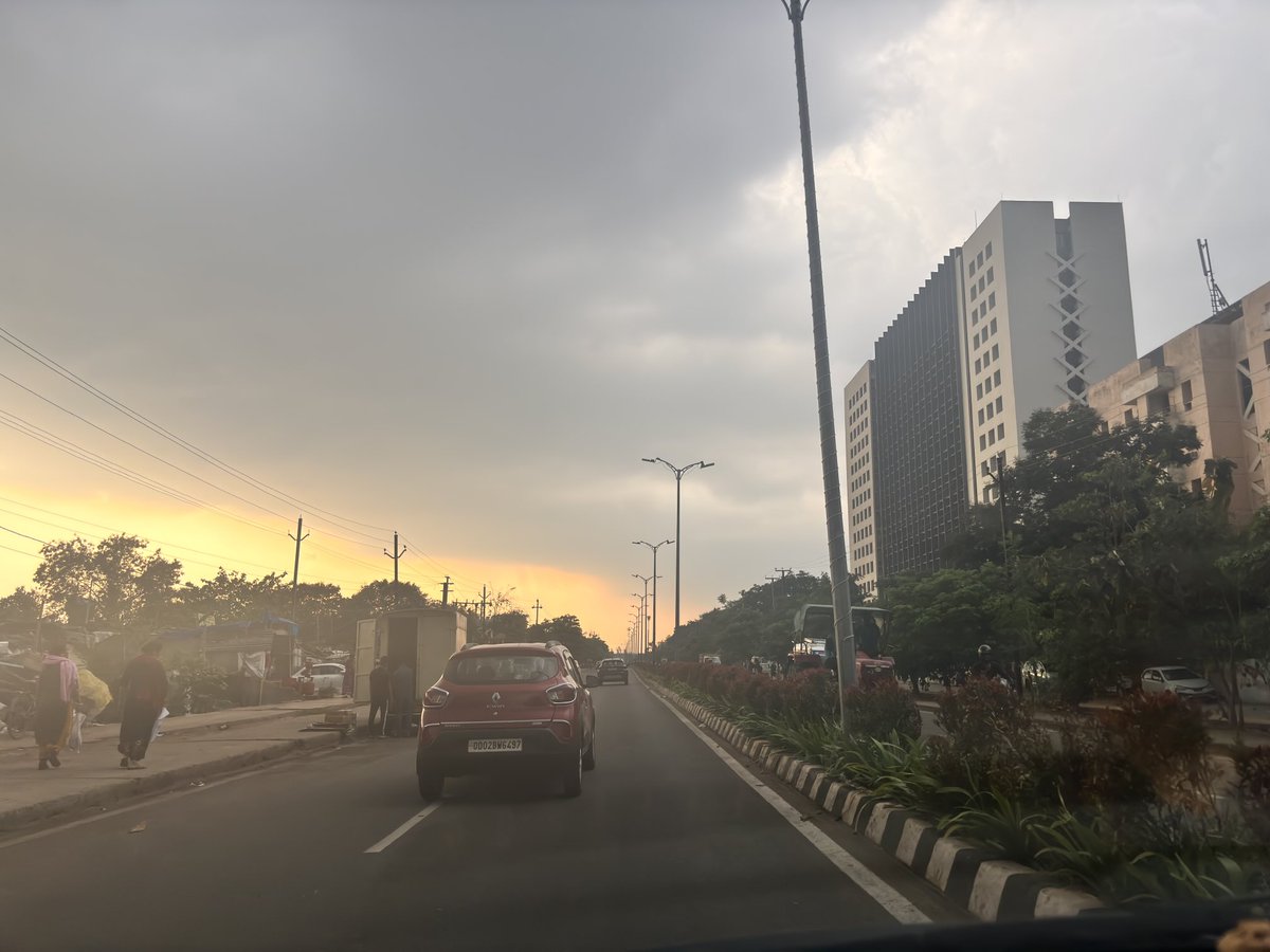 Dark clouds over #Bhubaneswar