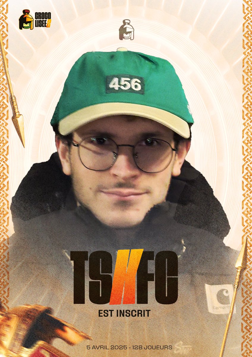 La gourmandise est de retour ! L’un des meilleurs ness français rentre dans l’arène !

<a href="/TSKFC_/">TSKFC</a> sera présent le 5 avril prochain pour le Crocolisée 2 !

Pour vous inscrire, c’est ici : start.gg/crocolisee2