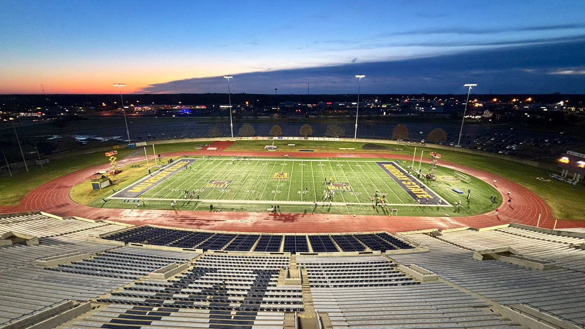 Beautiful morning for some football. 
<a href="/racersfootball/">Murray State Football</a> 
#GoRacers 
#FindAWay