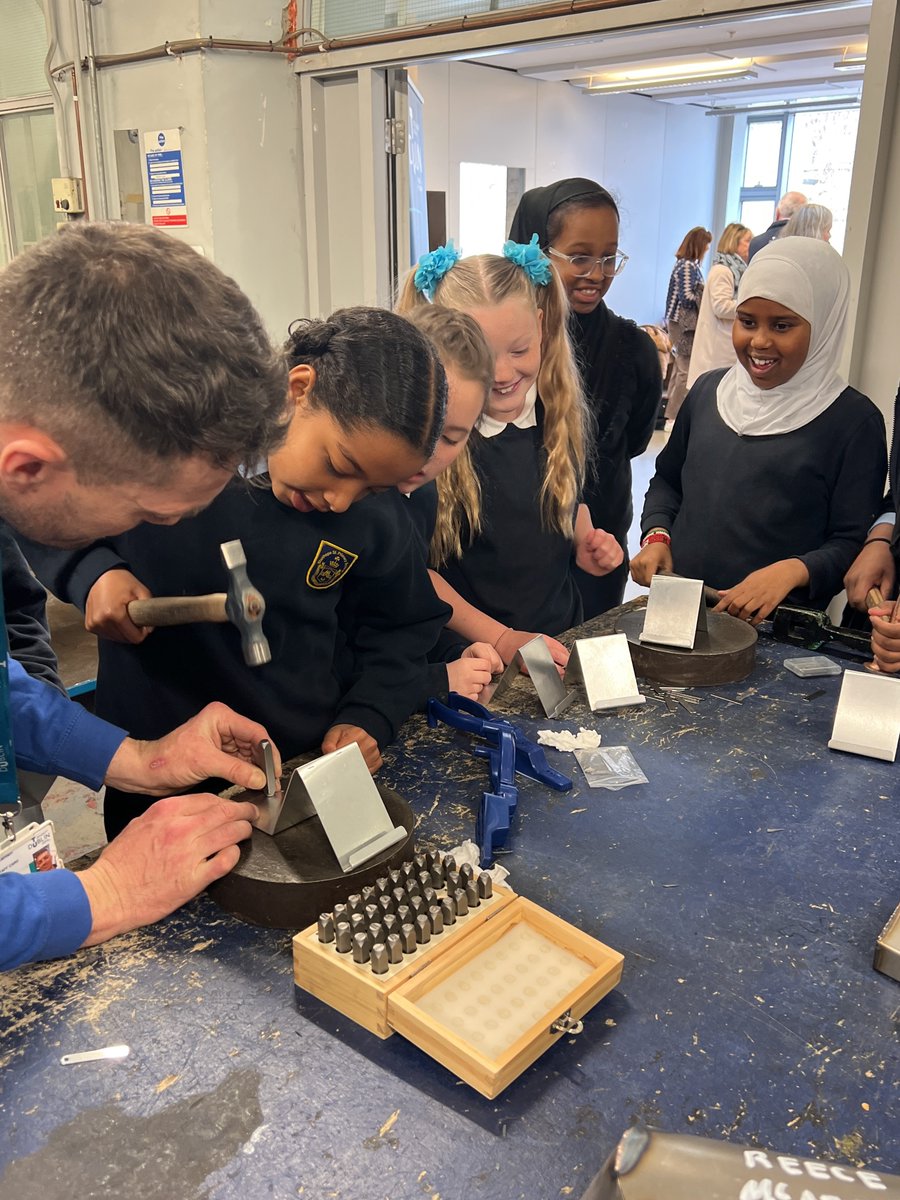 Many life aspirations are formed in children before the age of 14, this was an ideal opportunity for them to experience different crafts &amp; ask the Lecturers about Apprenticeships. President  Dr. Deirdre Lillis attended to see the  joy of these children in making their projects.