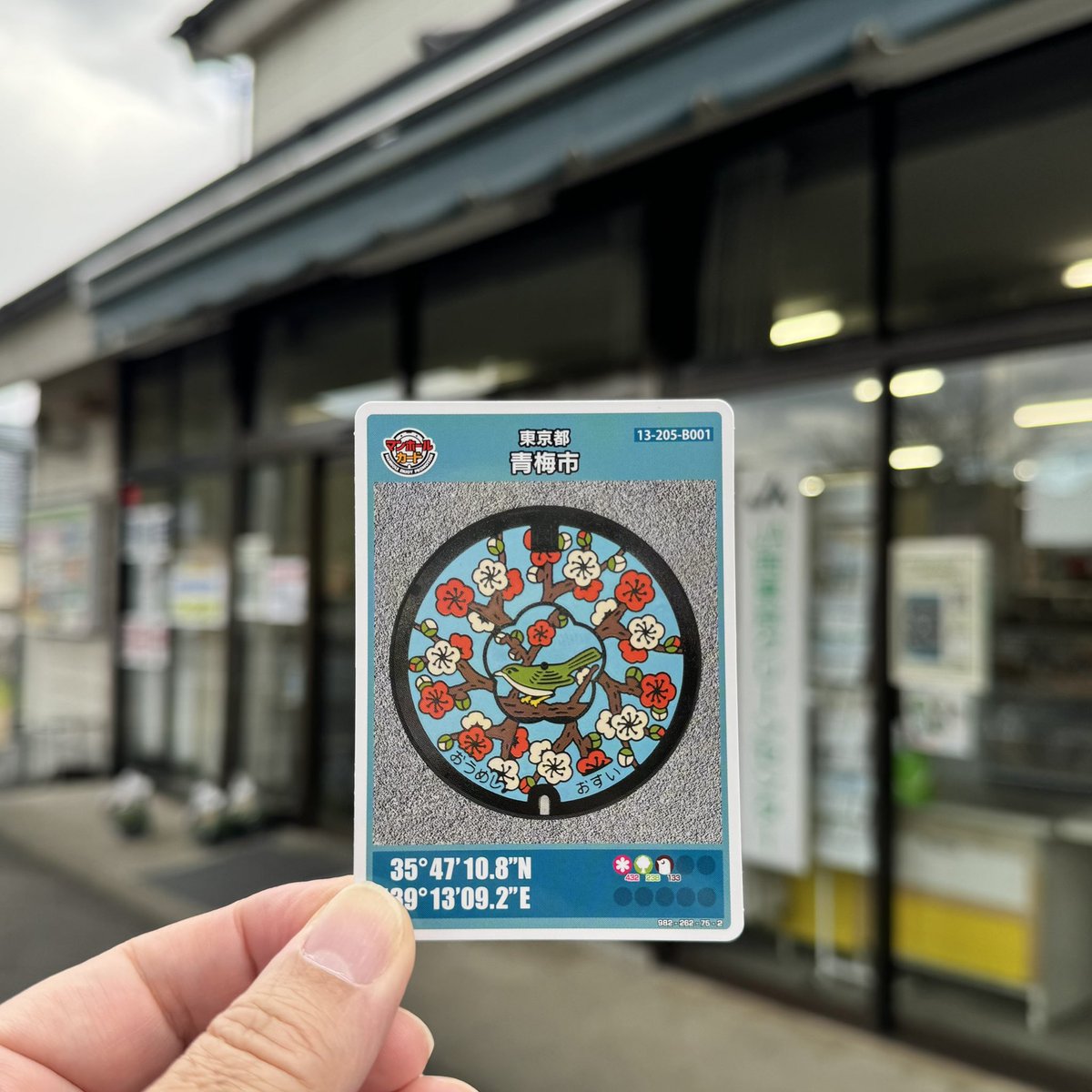 配布終了 初期ロット 京都府舞鶴市 マンホールカード C001 赤