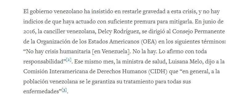 Enrique_GomezM's tweet photo. Mientras inventan narrativas y alimentan bodegas para defender las mentiras de @petrogustavo sobre allanamientos inexistentes, seguimos recorriendo el mismo camino, copiado al pie de la letra desde el 2008 y que en el 2016 ya era una tragedia humanitaria en Venezuela. 

Cambien el nombre del país y el nombre del funcionario por uno de Colombia: 

"El gobierno venezolano ha insistido en restarle gravedad a esta crisis, y no hay indicios de que haya actuado con suficiente premura para mitigarla. En junio de 2016, la canciller venezolana, Delcy Rodríguez, se dirigió al Consejo Permanente de la Organización de los Estados Americanos (OEA) en los siguientes términos: “No hay crisis humanitaria [en Venezuela]. No la hay".