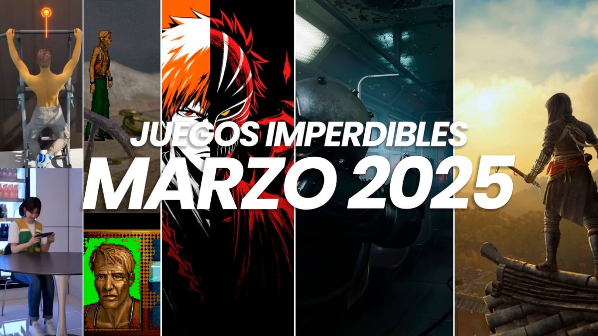 Próximos Lanzamientos de Videojuegos en Marzo 2025: Títulos Imperdibles para Gamers - fenrhir.com/proximos-lanza… #LanzamientosVideojuegos #Marzo2025 #NoticiasGamer 
 #AssassinsCreedShadows #BLEACHRebirthOfSouls #inZOI #CronosTheNewDawn #Videojuegos <a href="/kickhispano/">KICK HISPANO</a>