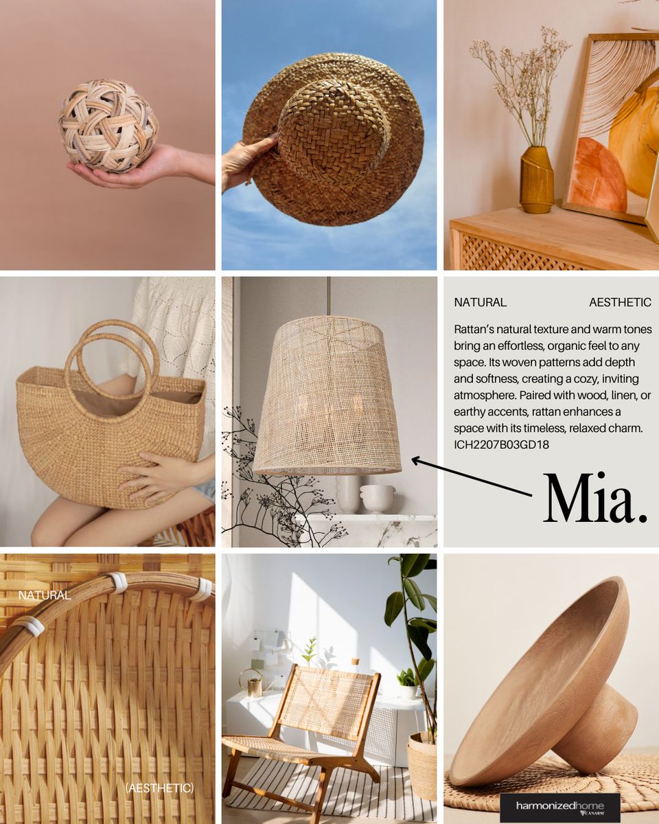 Rattan’s natural texture and warm tones bring any space an effortless, organic feel. The Mia fixture embraces this warmth, blending timeless charm with a relaxed, natural aesthetic.
Mia Chandelier: ICH2207B03GD18
.⁠
#lightingInspiration #harmonizedhome #homelightingideas