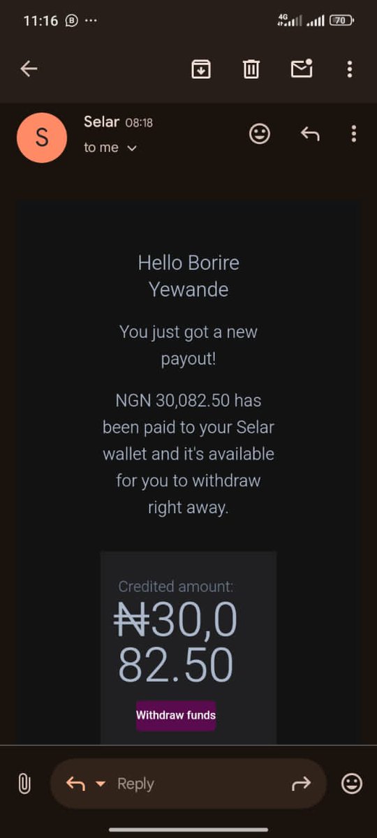 Ukamaka120's tweet image. Daily payout ✅🤭💃💃
Received this amount this morning without doing anything 

This business too sweet 😩💃💃